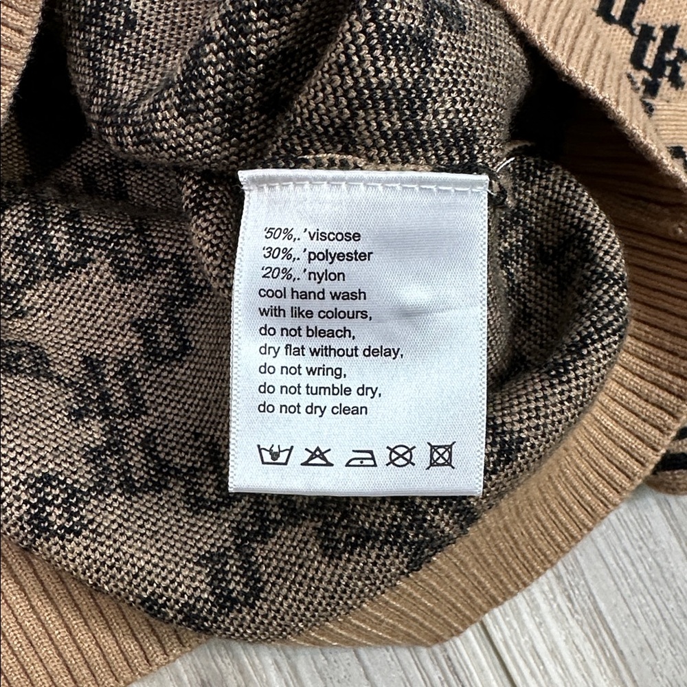 Ksubi logo printed cardigan sweater size XS - Picture 4 of 6